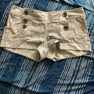 Express booty shorts
